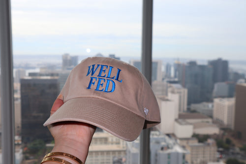 "WELL FED" dad hat